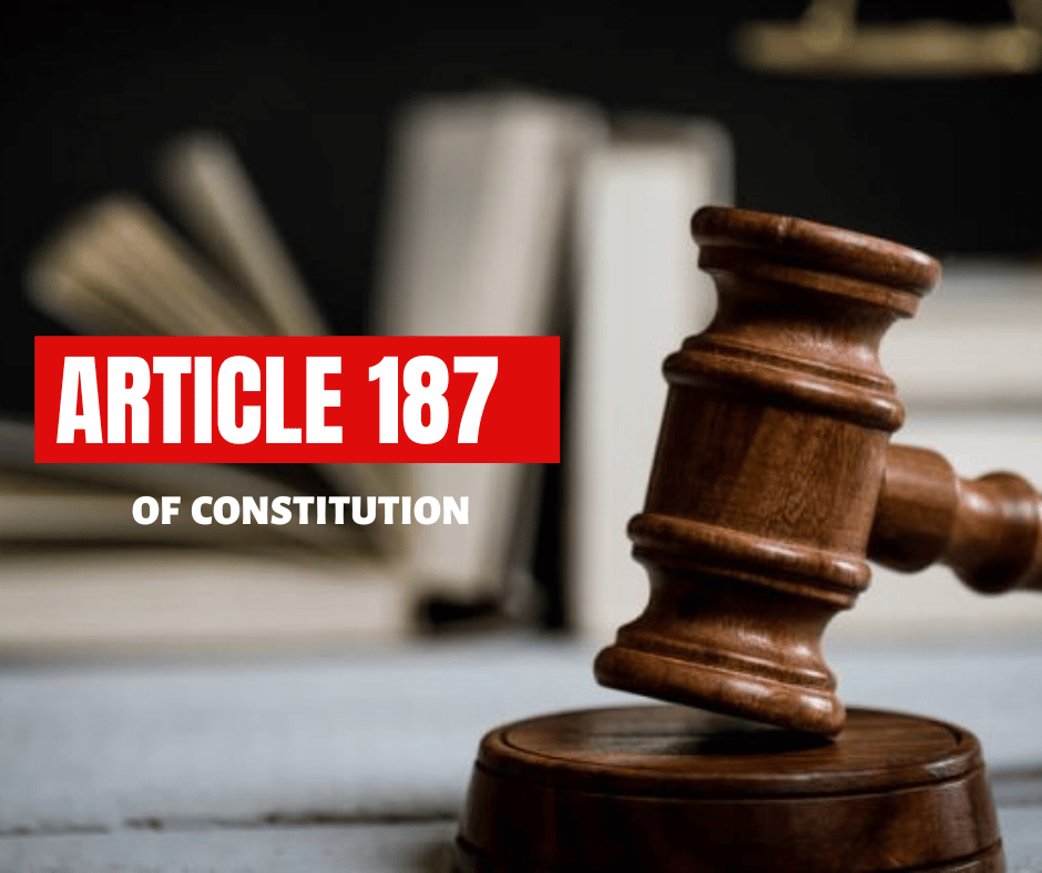 Article 187 of Constitution of Pakistan