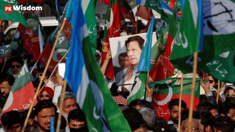 PTI, Supporters Protests in Karachi Against ‘Rigging’